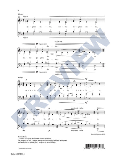 O Sacrum Convivium