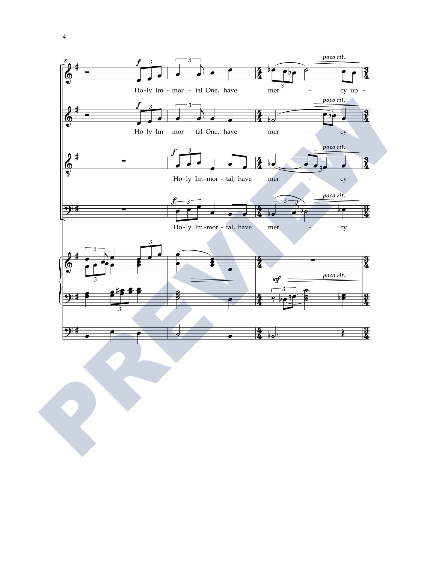 Missa Brevis (Washington Service)