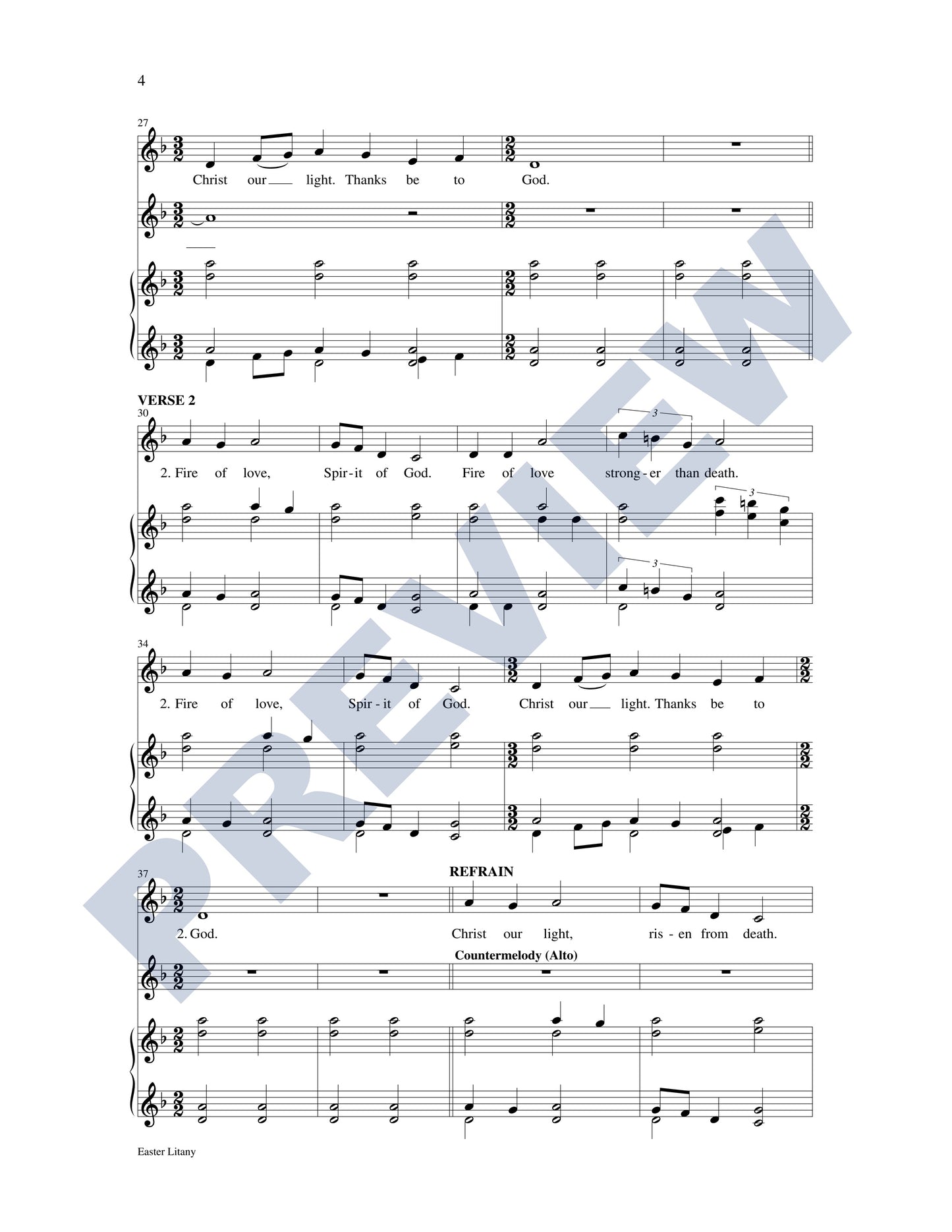 Easter Litany