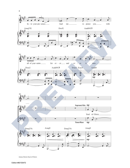 Anima Christi (Soul of Christ)