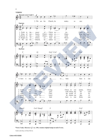 Forth in the Peace of Christ We Go