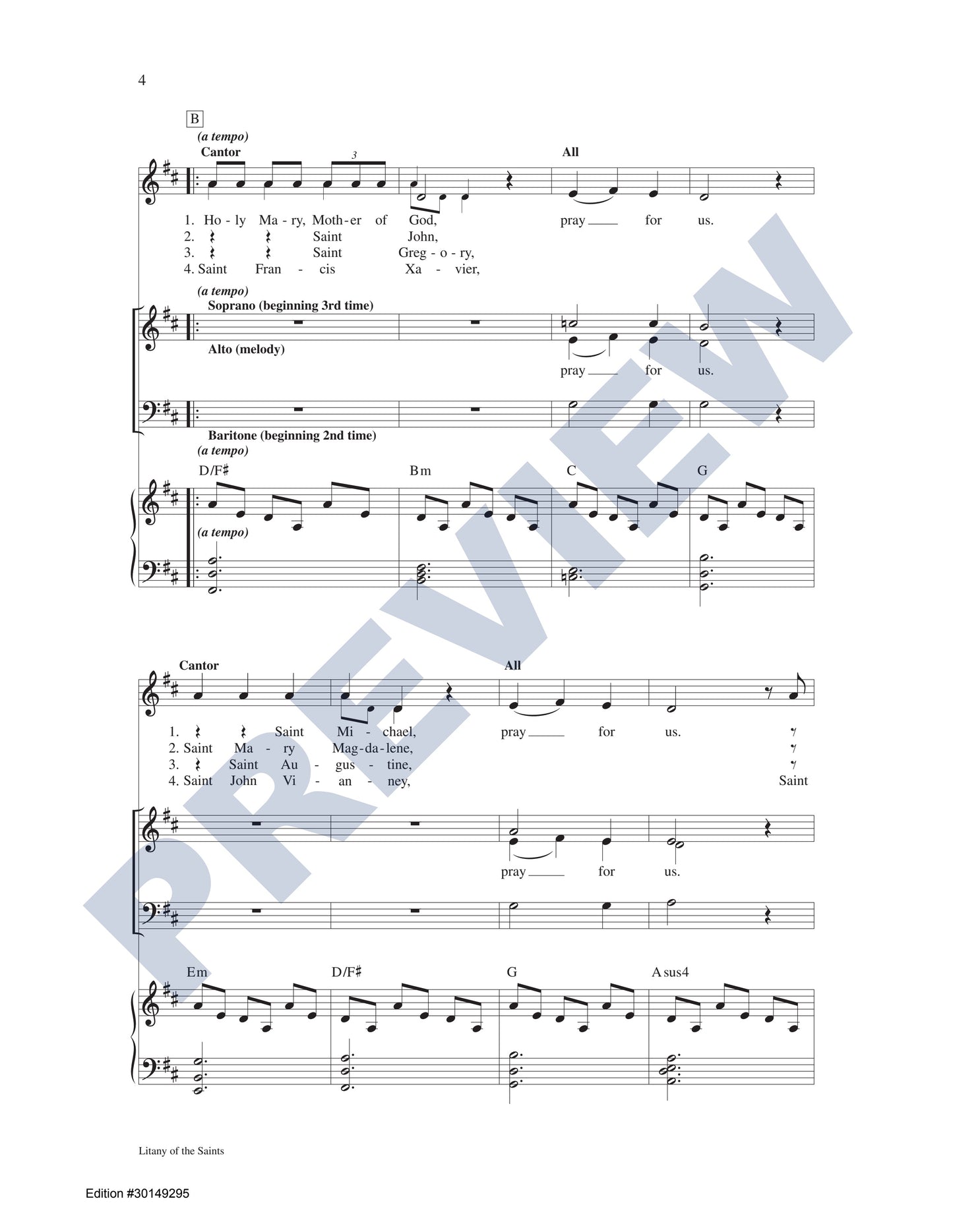 Litany of the Saints