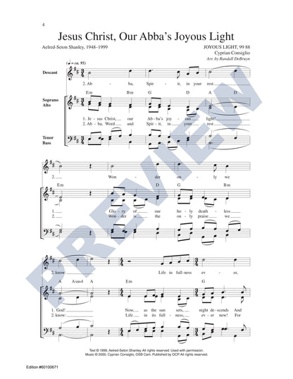 Four Hymns of Comfort and Praise
