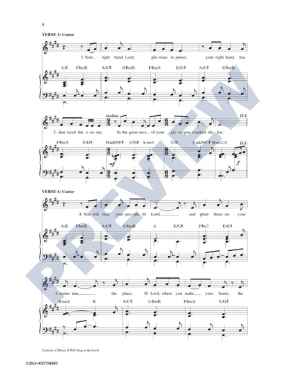 Canticle of Moses