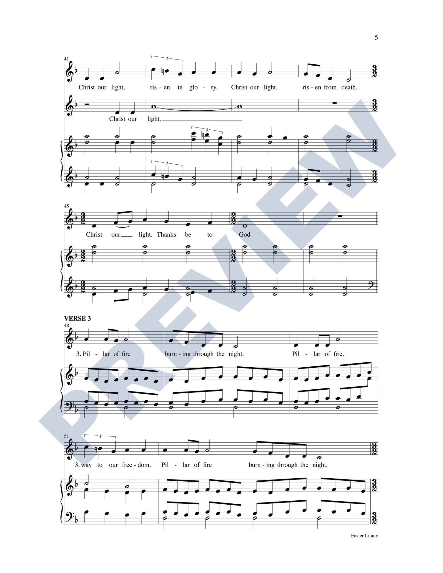 Easter Litany