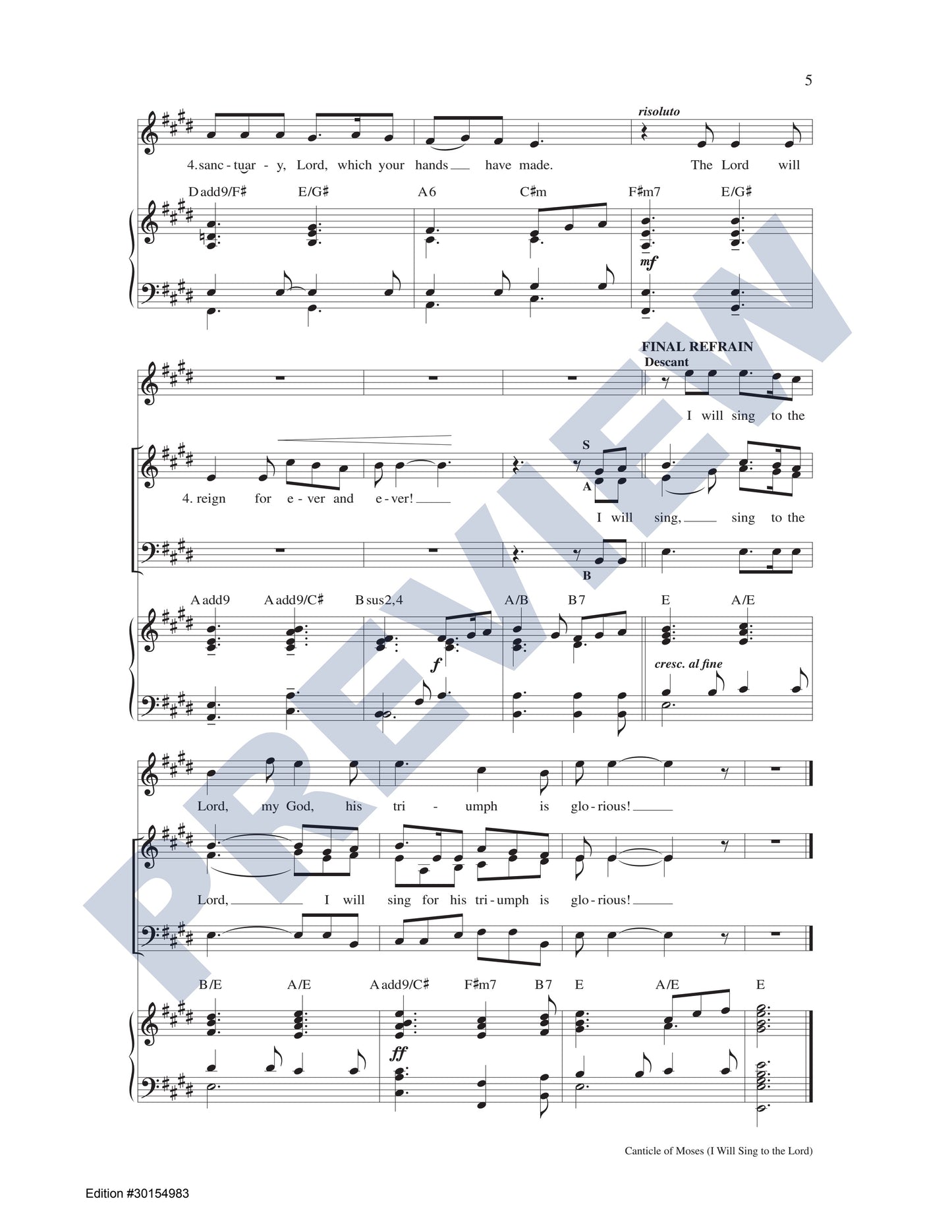 Canticle of Moses