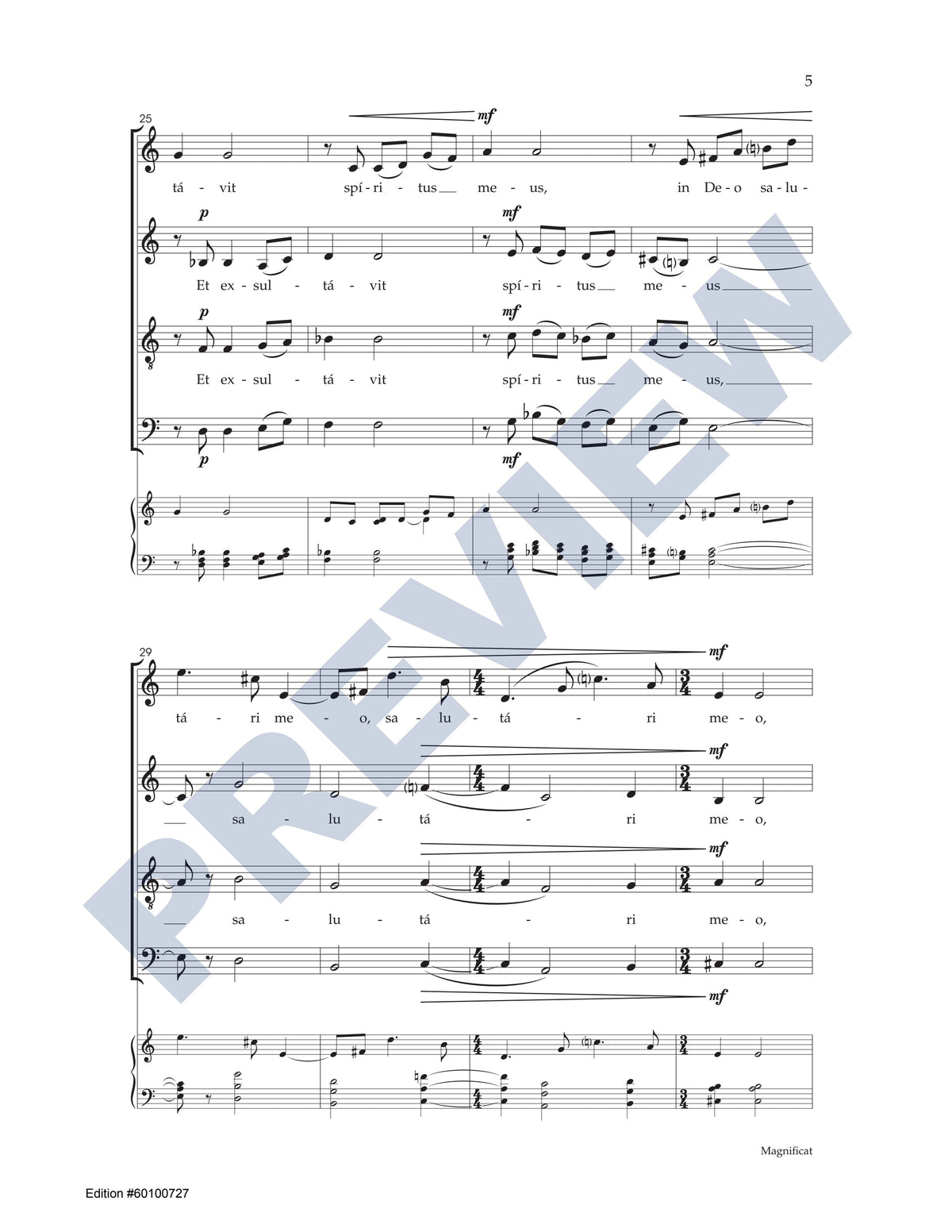 Magnificat & Nunc Dimittis