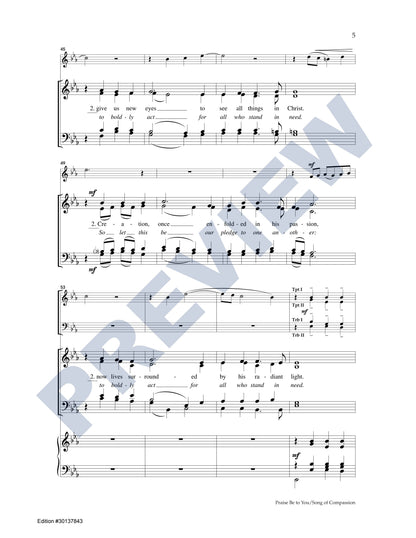 Praise Be to You/Song of Compassion