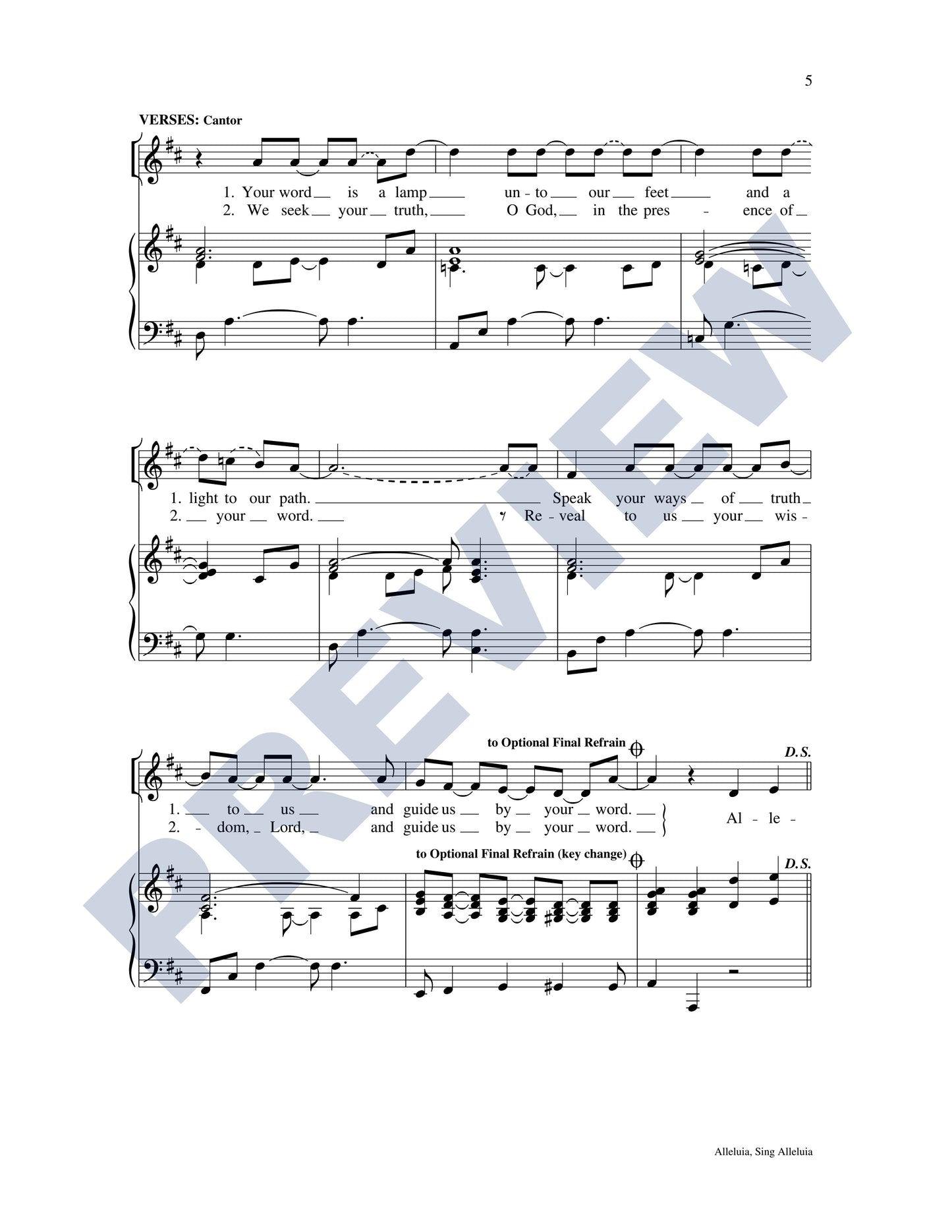 Alleluia, Sing Alleluia