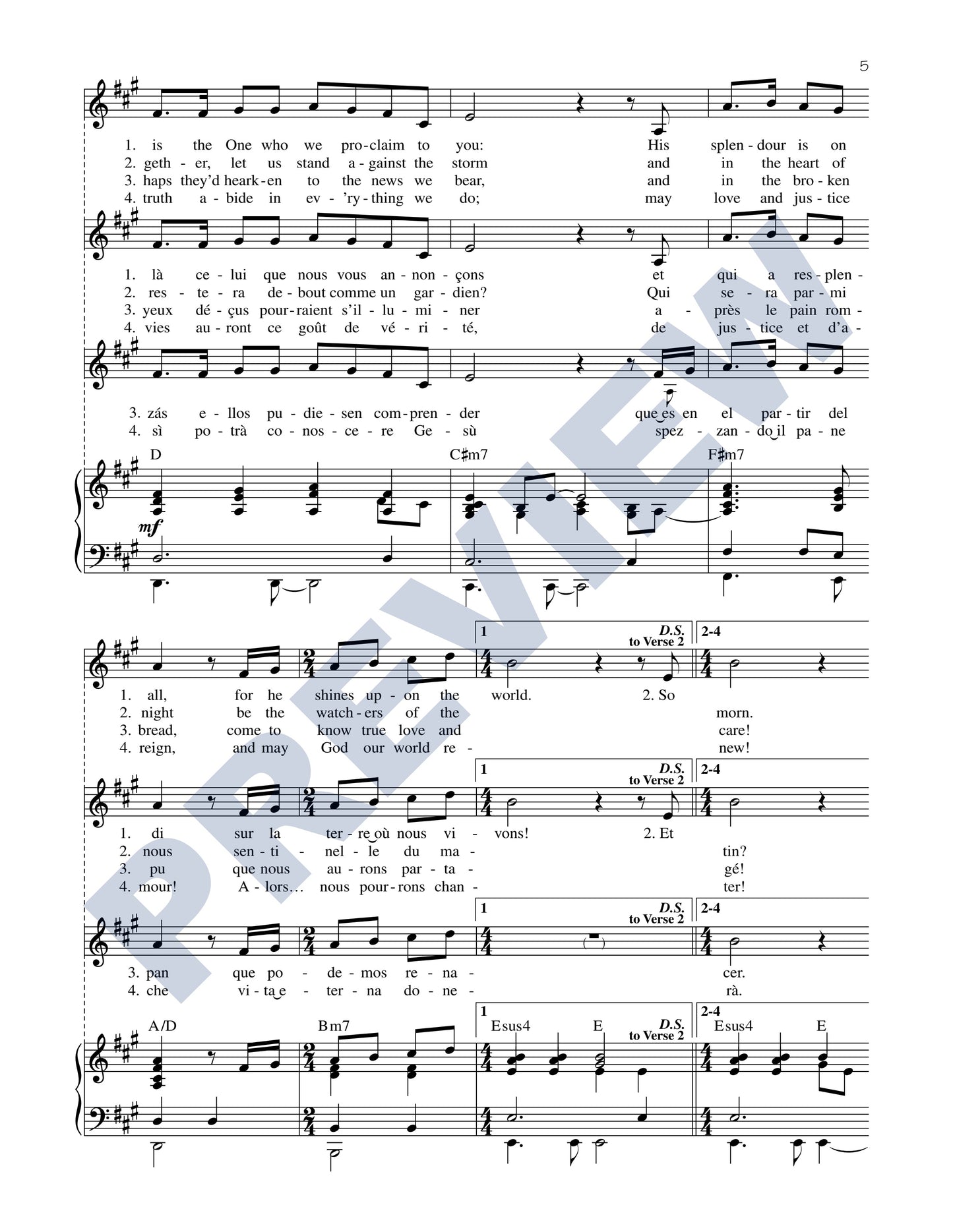 Light of the World/Lumière du Monde