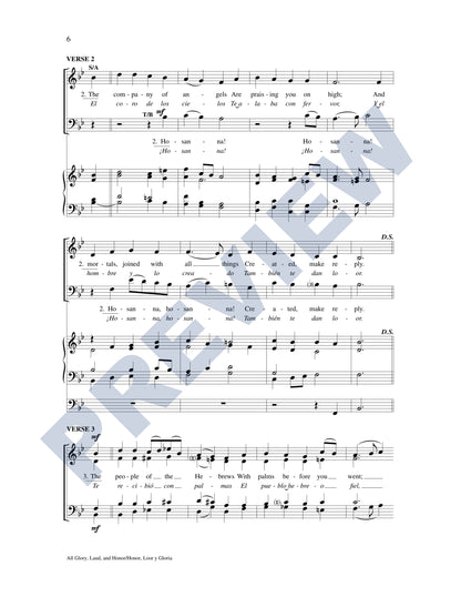 All Glory, Laud, and Honor/Honor, Loor y Gloria