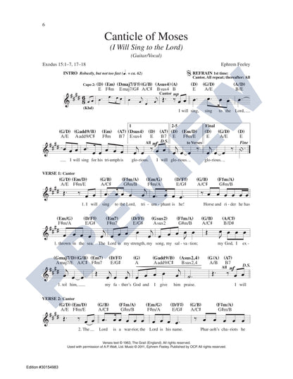 Canticle of Moses