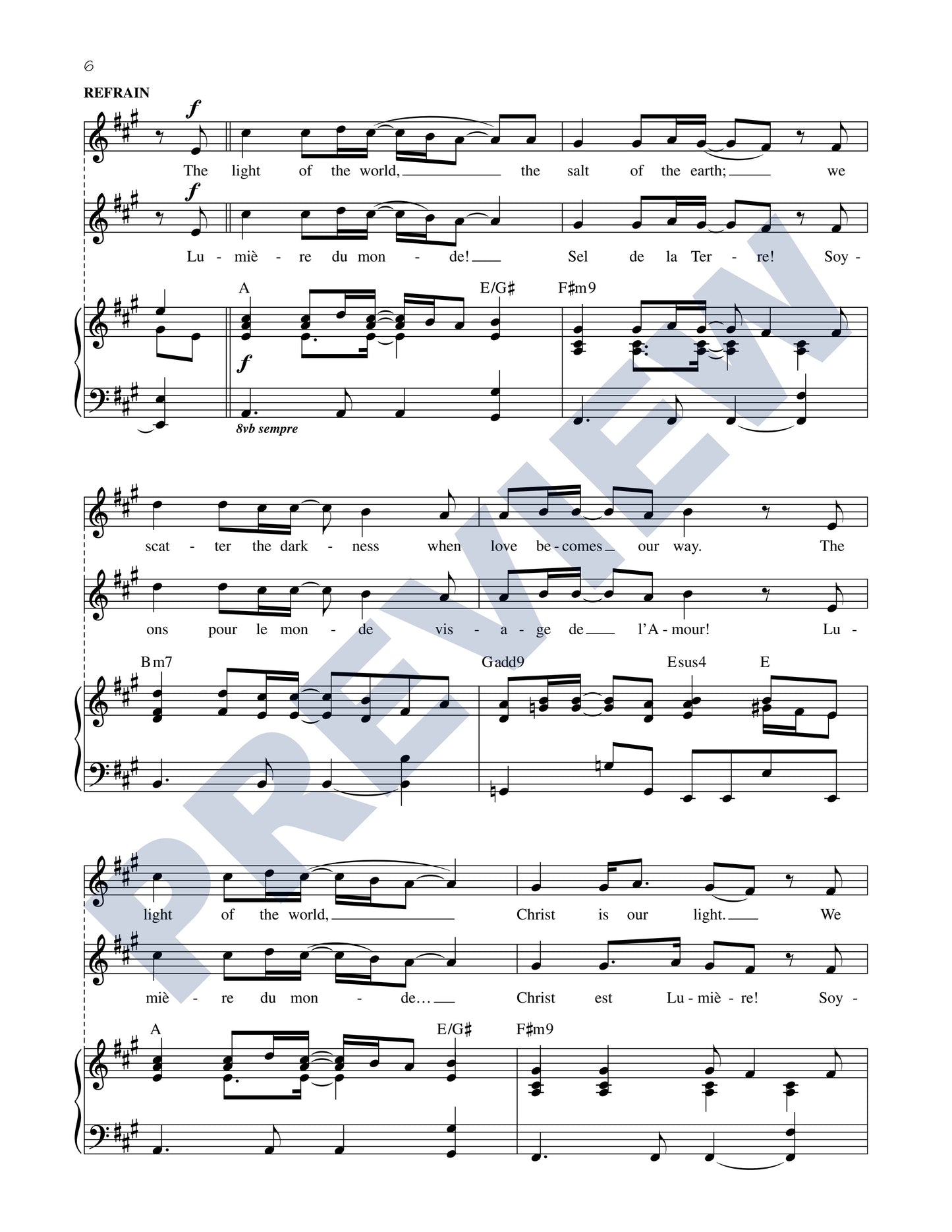 Light of the World/Lumière du Monde