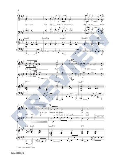 Anima Christi (Soul of Christ)