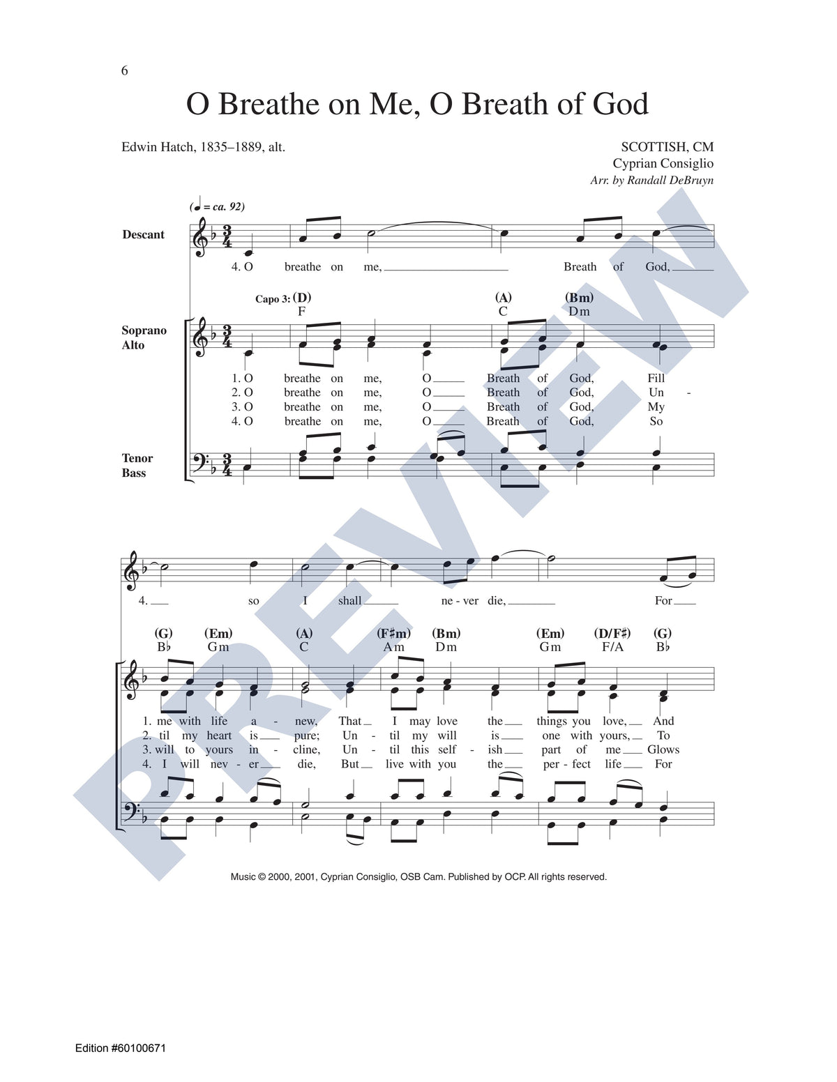 Four Hymns of Comfort and Praise