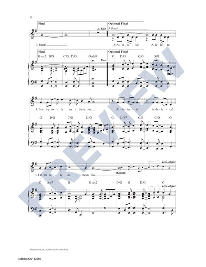 Alleluia! Alleluia! Let the Holy Anthem Rise