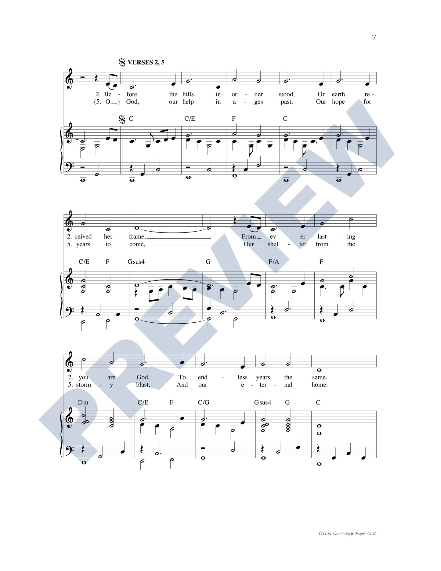 O God, Our Help In Ages Past