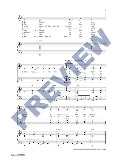 Intercessions for the Elect/Intercesiones por los Elegidos