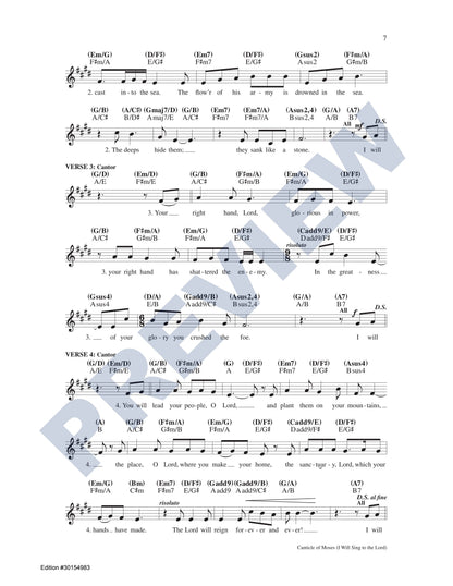 Canticle of Moses