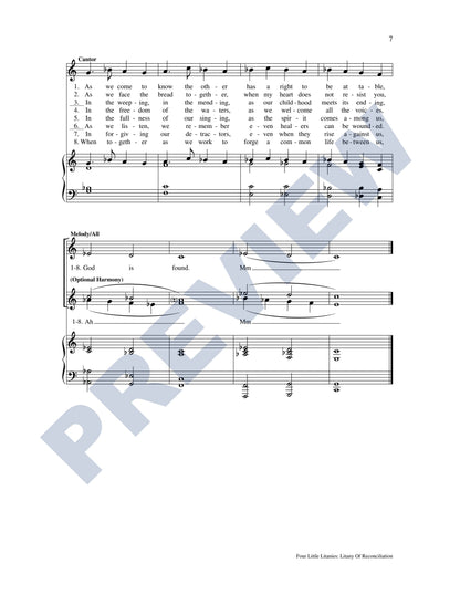 Four Little Litanies (With Themes for the Millennium)