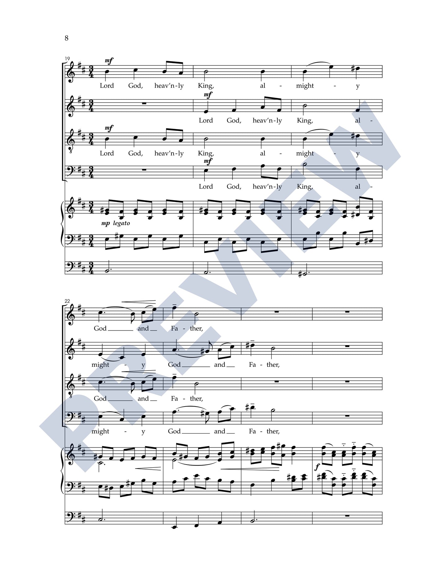 Missa Brevis (Washington Service)