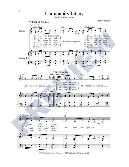 Four Little Litanies (With Themes for the Millennium)