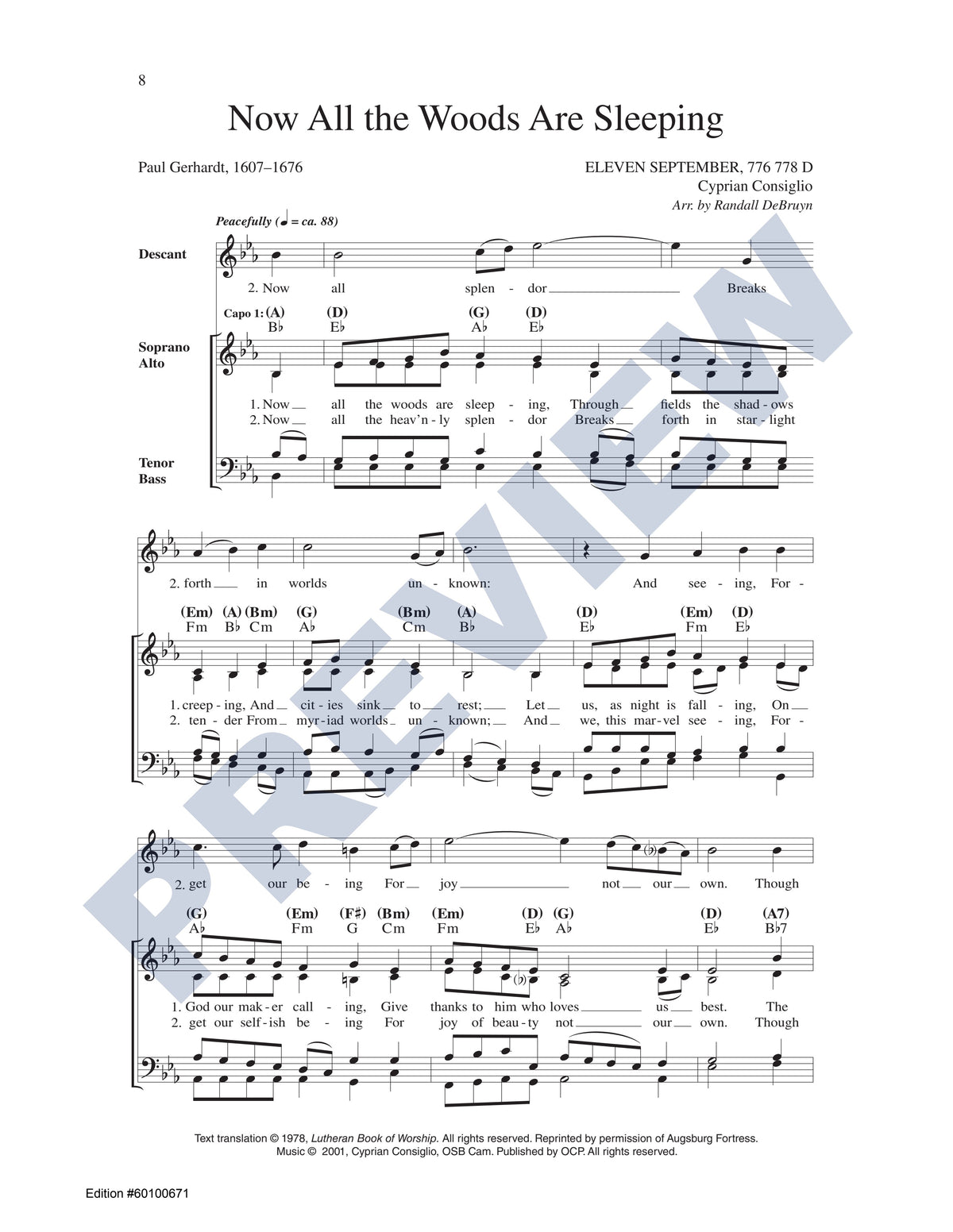 Four Hymns of Comfort and Praise