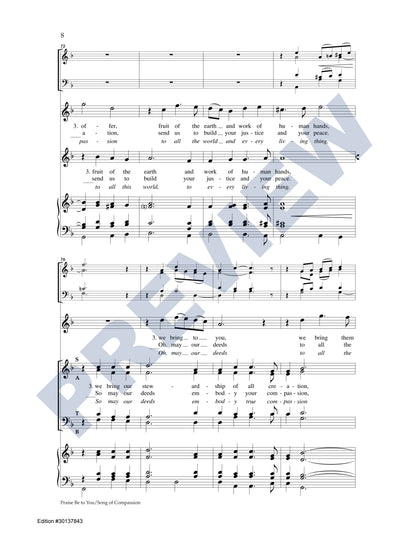 Praise Be to You/Song of Compassion