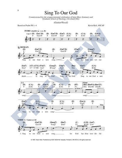 Sing to Our God