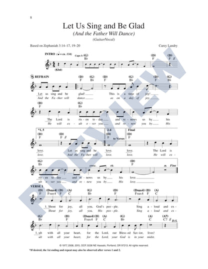 Let Us Sing and Be Glad/And the Father Will Dance