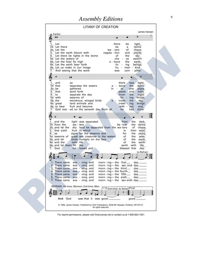 Four Little Litanies (With Themes for the Millennium)
