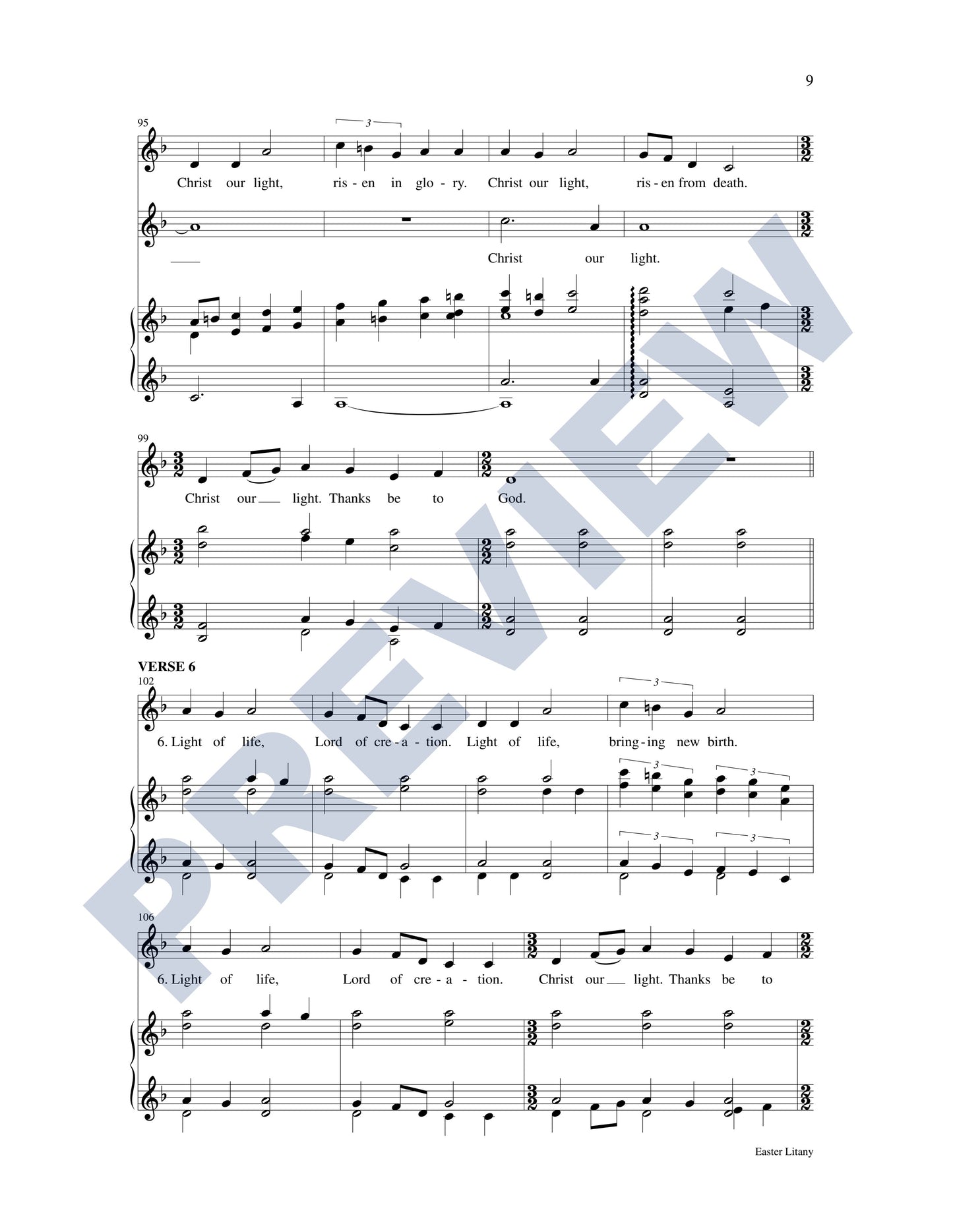 Easter Litany