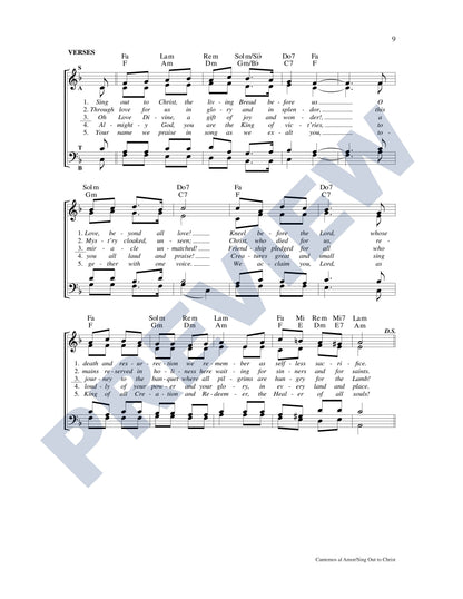 Cantemos al Amor/Sing Out to Christ